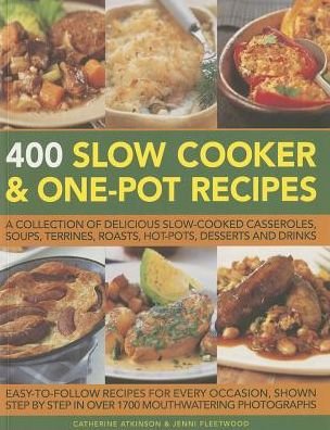 Cover for Fleetwood Jenni · 400 Slow Cooker &amp; One-pot Recipes (Paperback Bog) (2014)