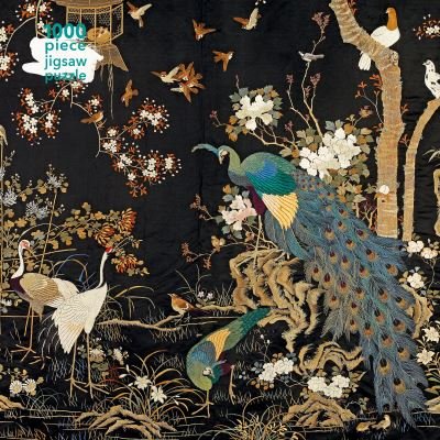 Adult Jigsaw Puzzle Ashmolean Museum: Embroidered Hanging with Peacock: 1000-piece Jigsaw Puzzles - 1000-piece Jigsaw Puzzles (GAME) (2020)