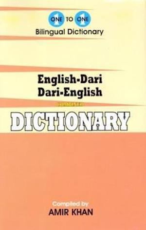 Cover for Amir Khan · English-Dari &amp; Dari-English One-to-One Dictionary. Script &amp; Roman (exam-suitable) (Pocketbok) (2017)