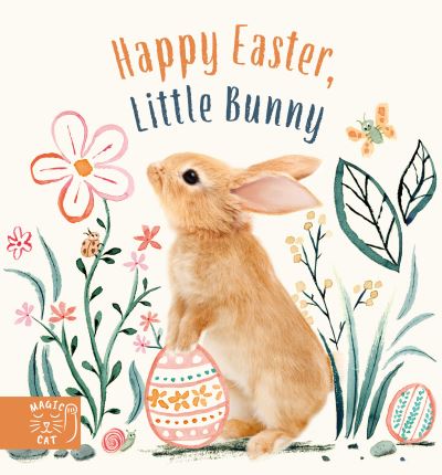 Cover for Amanda Wood · Happy Easter Little Bunny (Board book) (2023)