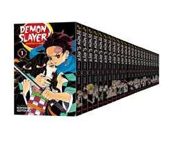 Demon Slayer Complete Box Set: Includes volumes 1-23 with premium - Demon Slayer Complete Box Set - Koyoharu Gotouge - Livros - Viz Media, Subs. of Shogakukan Inc - 9781974725953 - 9 de novembro de 2021