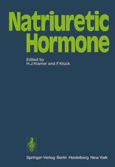 Cover for H J Kramer · Natriuretic Hormone (Paperback Book) (1978)