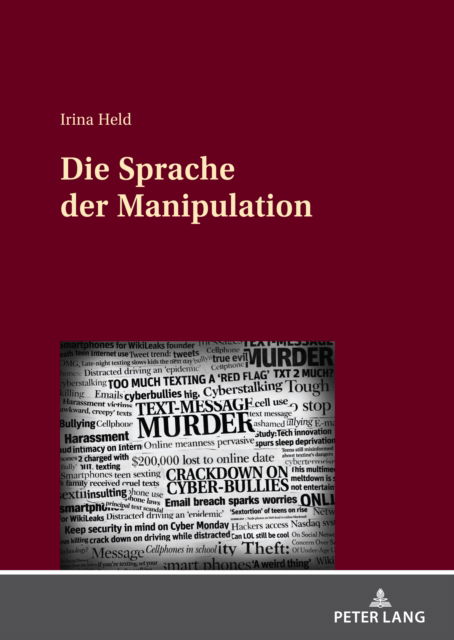 Cover for Irina Held · Die Sprache der Manipulation (Hardcover Book) (2021)