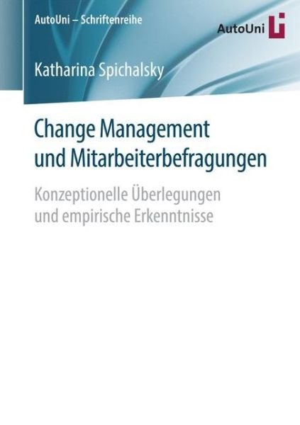 Cover for Spichalsky · Change Management und Mitarb (Bok) (2016)