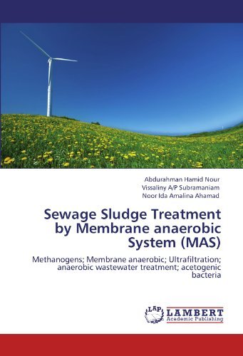 Cover for Noor Ida Amalina Ahamad · Sewage Sludge Treatment by Membrane Anaerobic System (Mas): Methanogens; Membrane Anaerobic; Ultrafiltration; Anaerobic Wastewater Treatment; Acetogenic Bacteria (Paperback Book) (2011)