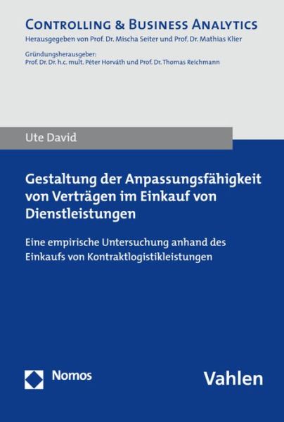 Cover for David · Gestaltung der Anpassungsfähigkei (Buch) (2017)