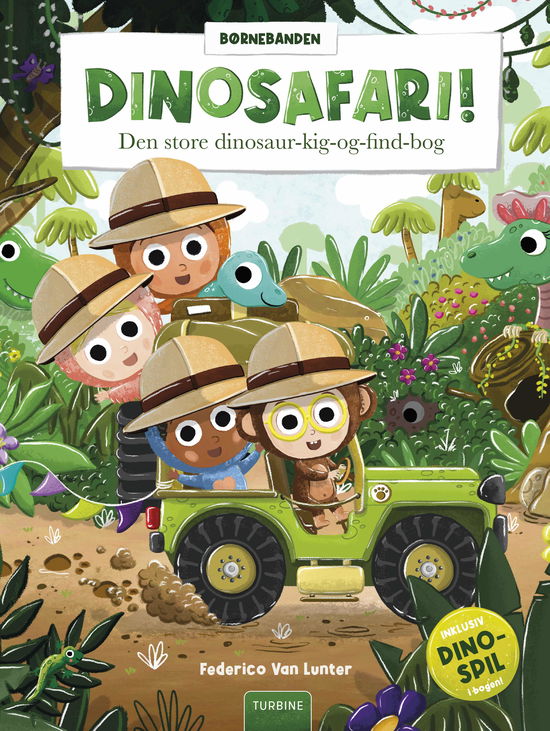 Cover for Federico Van Lunter · Dinosafari! (Cardboard Book) [1º edição] (2025)