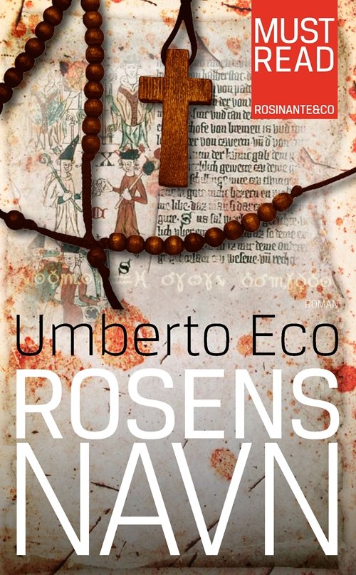 Cover for Umberto Eco · Rosens navn, mr (Sewn Spine Book) [6.º edición] (2011)