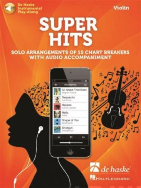 Super Hits for Violin: Solo Arrangements of 15 Chart Breakers with Audio Accompaniment - - Books - Hal Leonard MGB - 9789043155953 - May 10, 2022