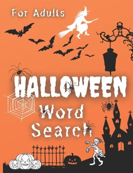Cover for Happi Press · Halloween Word Search for Adults (Taschenbuch) (2020)