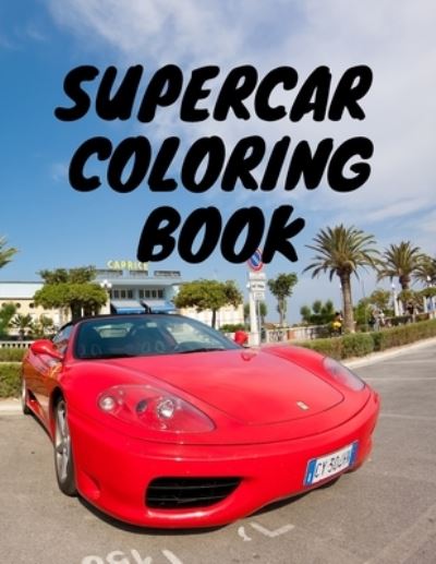 Cover for Perla · Supercar Coloring Book (Paperback Book) (2021)