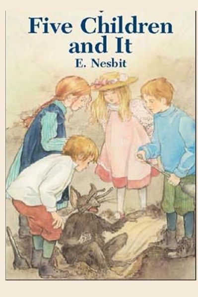 Cover for E Nesbit · Five Children and It Annotated and Illustrated Edition (Pocketbok) (2021)