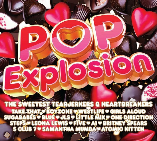 Cover for Various Artists · Pop Explosion - Tearjerkers &amp; Heartbreakers (CD) (2021)
