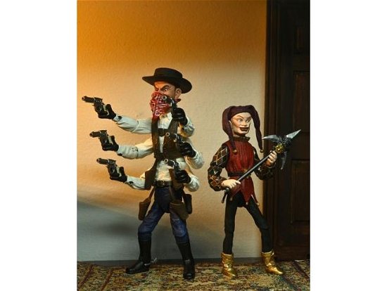 Cover for Neca · Inpuppet Masters Ult Six-shooter &amp; Jester 2pk af (MERCH) (2024)