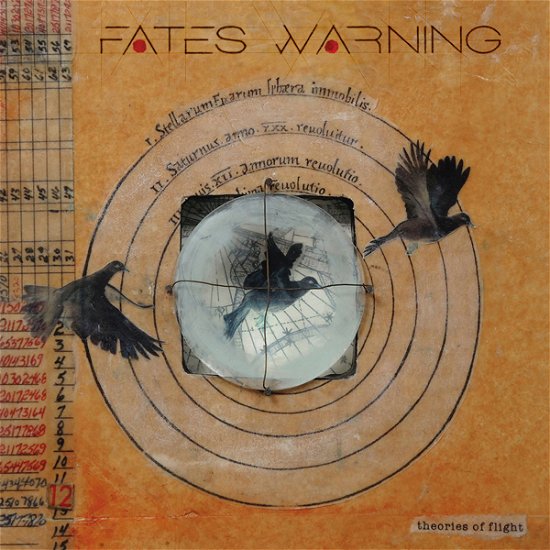 Cover for Fates Warning · Theories of Flight (Transparent Red Vinyl 2lp) (LP) (2023)