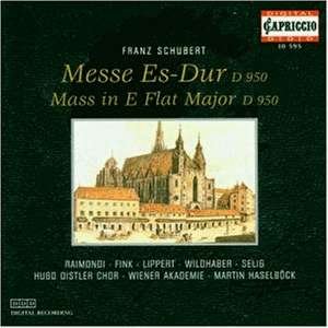 Mass in E Flat D 950 - Schubert / Wiener Akademie / Haselbock - Musik - CAP - 4006408105954 - 25. april 2000