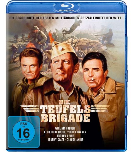 Cover for Holden,william / Robertson,cliff / Edwards,vince/+ · Die Teufelsbrigade (Blu-ray) (2020)