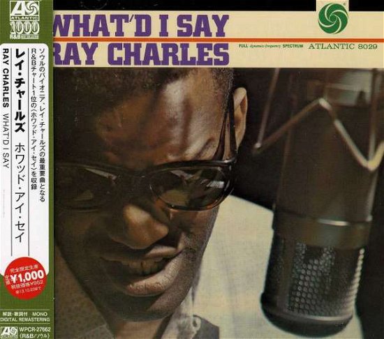 What'd I Say - Ray Charles - Música - WARNER BROTHERS - 4943674137954 - 30 de abril de 2013