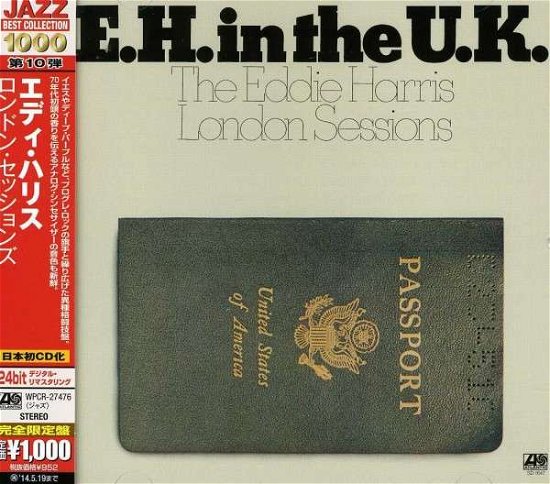 Cover for Eddie Harris · In The Uk (CD) [Limited, Remastered edition] (2013)
