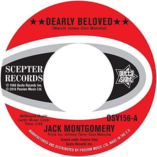 Cover for Jack Montgomery · Dearly Beloved / Do You Believe It (7&quot;) (2016)