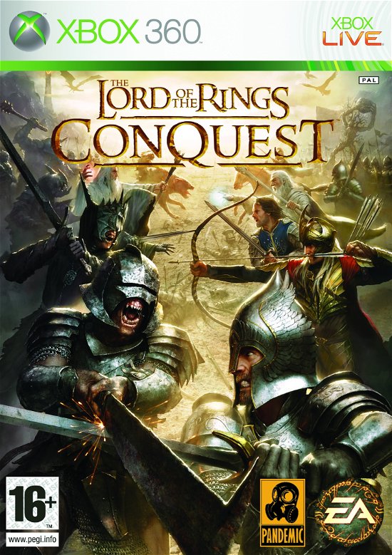 Cover for Electronic Arts · Lord of the Rings: Conquest DK NO SE FI (X360) (2009)