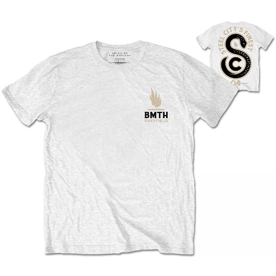 Bring Me The Horizon Unisex T-Shirt: Sheffield Snake (Back Print) - Bring Me The Horizon - Merchandise - Bravado - 5055979910954 - 