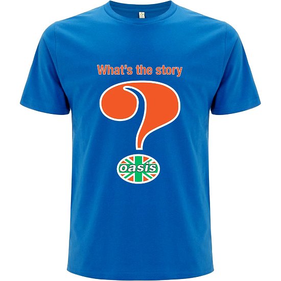 Oasis Unisex T-Shirt: Question Mark - Oasis - Fanituote -  - 5056187736954 - 