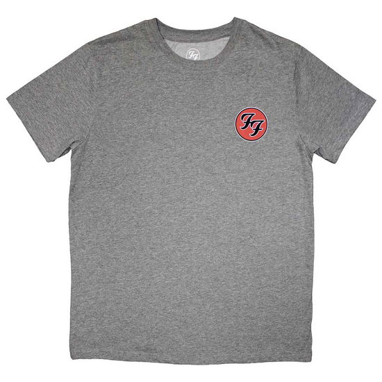 Foo Fighters Unisex T-Shirt: Mini FF Logo - Foo Fighters - Merchandise -  - 5056737263954 - July 16, 2024