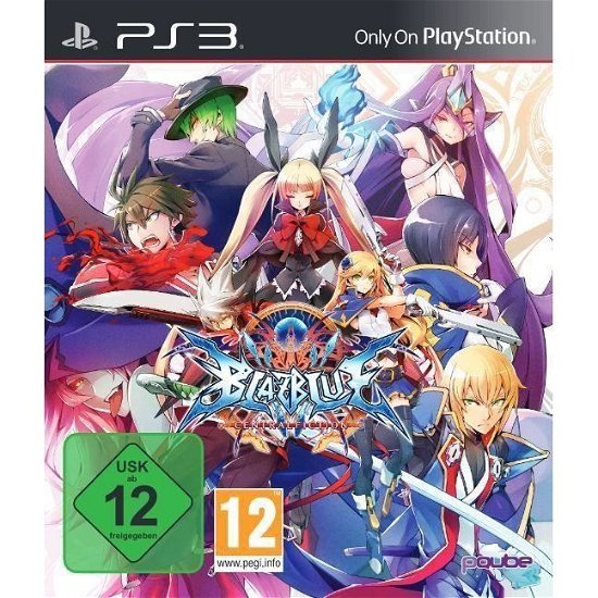 Cover for PQube · BlazBlue: Central Fiction (PS3)