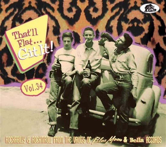 That'll Flat Git It Vol. 34: Rockabilly / Various · That'll Flat Git It! 34 (CD) (2020)
