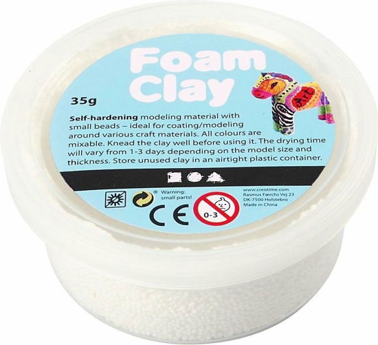 78921 - Weiss - 35g (HOBBY) - Foam Clay - Merchandise - Creativ Company - 5707167199954 - 