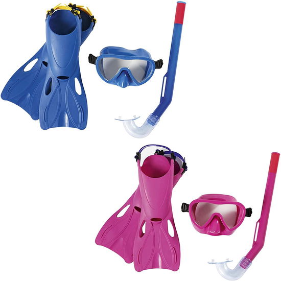 Cover for Bestway · Bestway Hydro-Swim Complete Snorkelset maat 24-27 - Blauw (N/A)