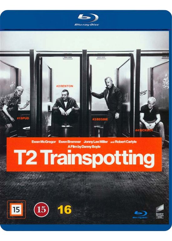 T2 Trainspotting - Ewan McGregor / Ewen Bremner / Johnny Lee Miller / Robert Carlyle - Elokuva - JV-SPHE - 7330031001954 - torstai 20. heinäkuuta 2017