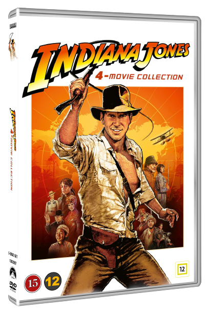 Cover for Indiana Jones · Indiana Jones: 4 Movie Collection (DVD) (2023)