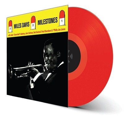 Cover for Miles Davis · Milestones (Solid Red Vinyl) (LP) [High quality, Coloured edition] (2022)