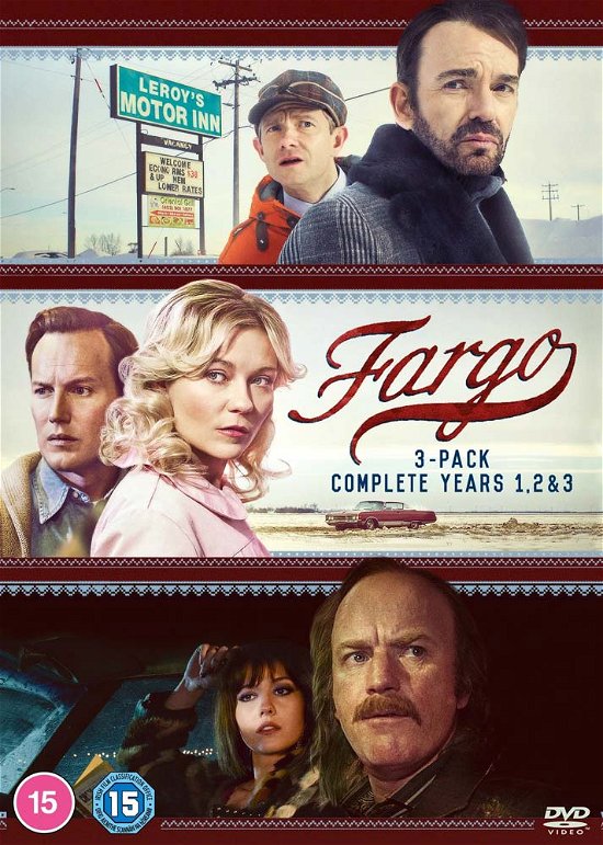 Cover for Fargo S13 · Fargo Seasons 1 to 3 (DVD) (2020)