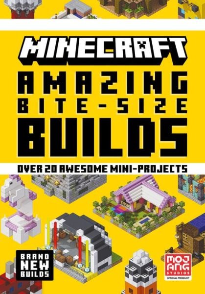 Minecraft Amazing Bite Size Builds - Mojang AB - Bøker - HarperCollins Publishers - 9780008495954 - 12. mai 2022