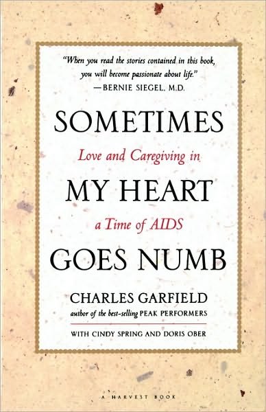 Cover for Cindy Spring · Sometimes My Heart Goes Numb: Love and Caregiving in a Time of Aids (Paperback Book) (1997)