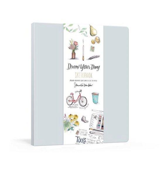 Draw Your Day Sketchbook: A Guided Drawing Journal - Samantha Dion Baker - Books - Random House USA Inc - 9780525572954 - August 28, 2018