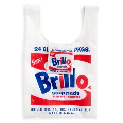 Cover for Galison · Andy Warhol Brillo Reusable Tote Bag (Bekleidung) (2023)