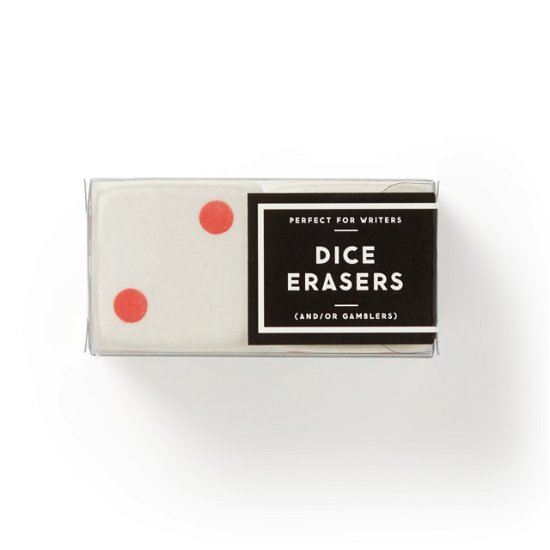 Cover for Brass Monkey · Make Big Mistakes Giant Dice Eraser Set (MERCH) (2024)