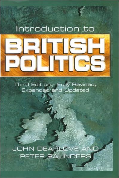 Cover for John Dearlove · Introduction to British Politics (Gebundenes Buch) [3rd Edition, Completely Revised and Updated edition] (2000)
