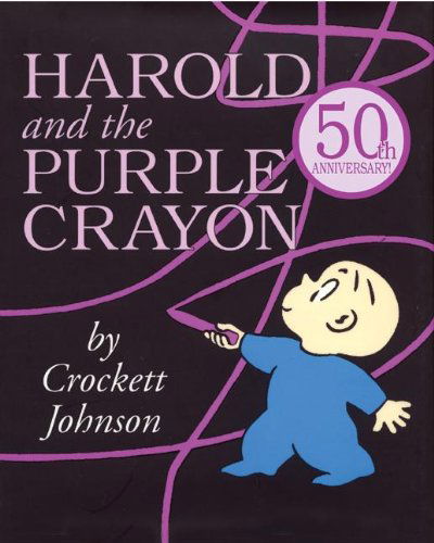 Cover for Crockett Johnson · Harold and the Purple Crayon (Turtleback School &amp; Library Binding Edition) (Purple Crayon Books) (Hardcover Book) [Turtleback School &amp; Library Binding edition] (1981)