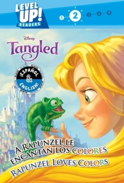 Cover for BuzzPop · Rapunzel Loves Colors / Rapunzel Ama Los Colores (English-Spanish) (Disney Tangled) (Level up! Readers) (Book) (2020)