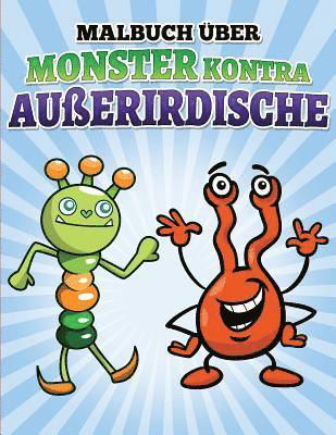 Cover for L L Demaco · Malbuch Uber Monster Kontra Auberirdische (Paperback Book) (2015)
