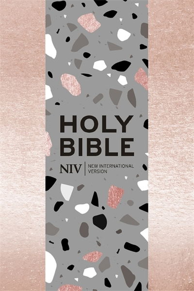 Cover for New International Version · NIV Pocket Rose Gold Terrazzo Soft-tone Bible with Zip (Pocketbok) (2019)