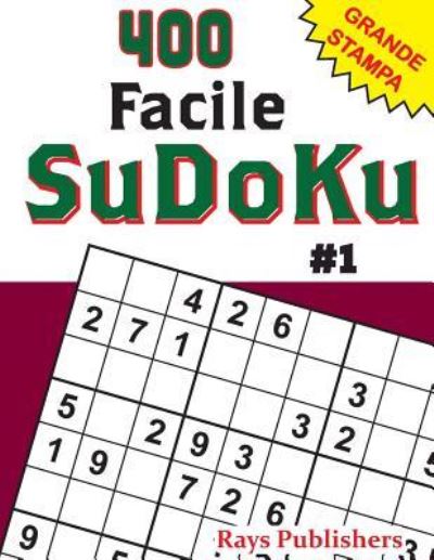 Cover for Rays Publishers · 400 Facile-Sudoku #1 (Paperback Book) (2017)