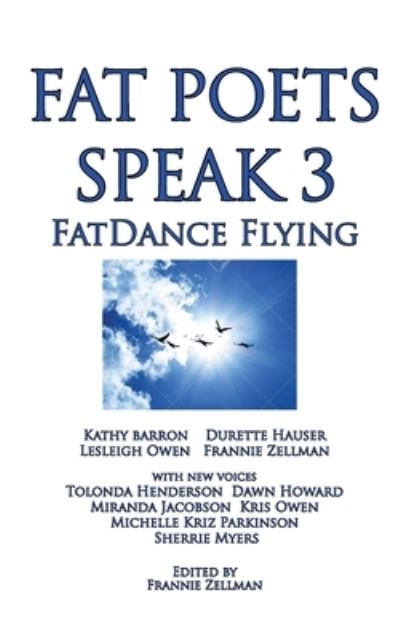 Cover for Frannie Zellman · Fat Poets Speak 3 (Paperback Book) (2020)