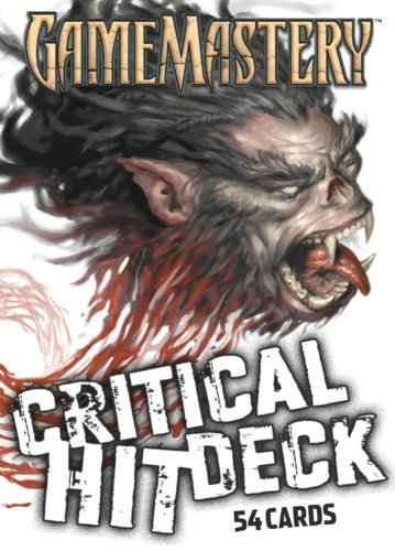 Gamemastery Critical Hit Deck New Printing - Jason Bulmahn - Gra planszowa - Paizo Publishing, LLC - 9781601251954 - 1 kwietnia 2010