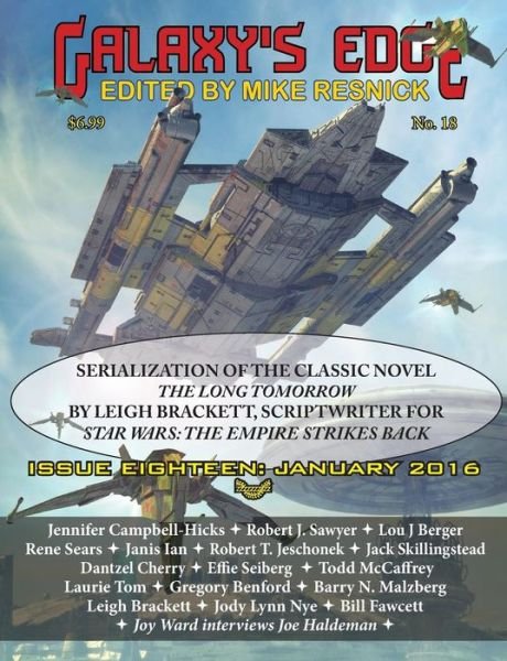 Cover for Robert J Sawyer · Galaxy's Edge Magazine (Taschenbuch) (2015)